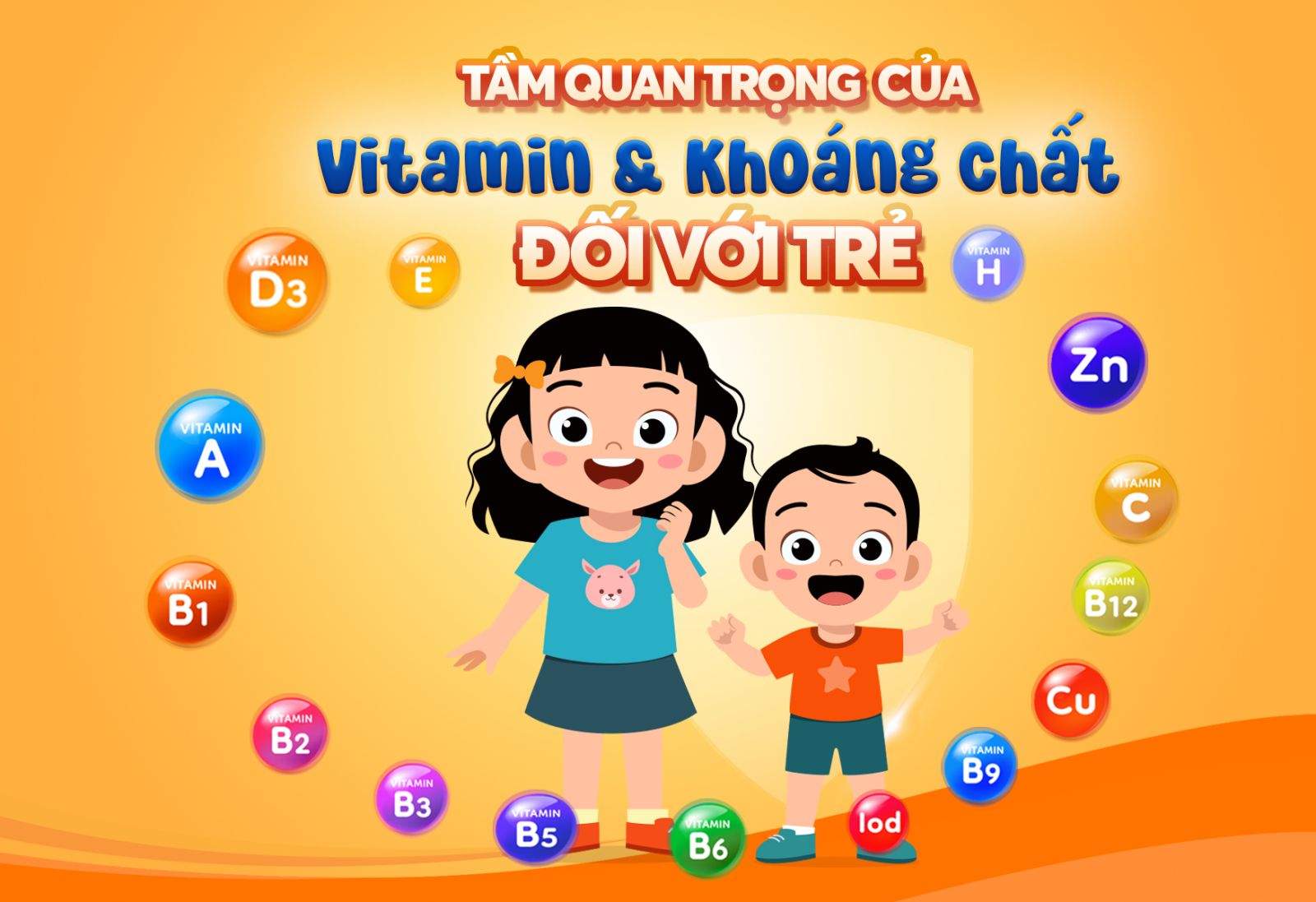 Tầm Quan Trọng Của Vitamin Và Khoáng Chất Đối Với Trẻ